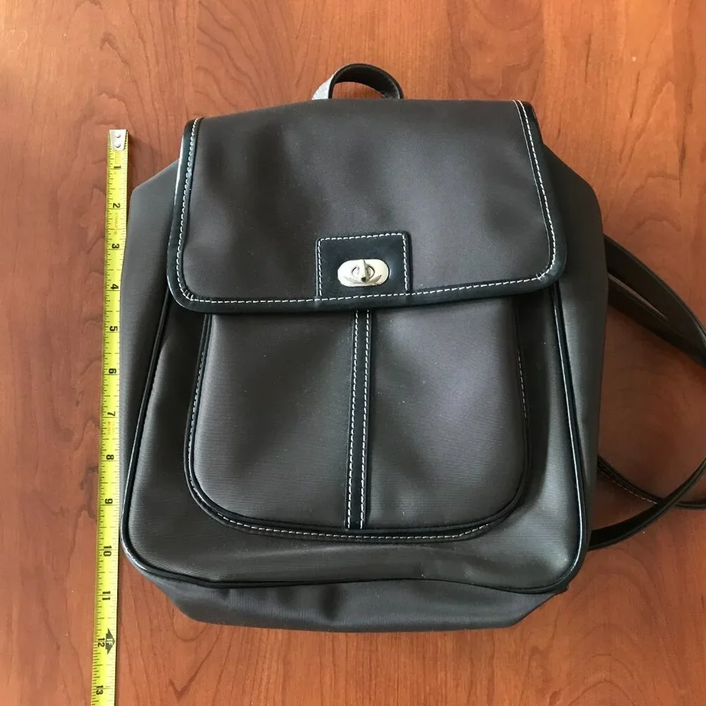 Caslon | Brown Nylon Backpack